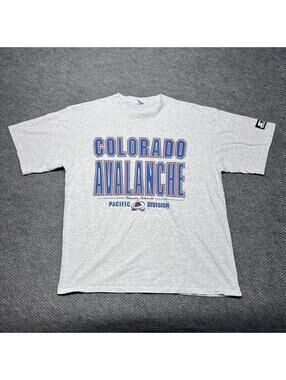 Vintage 90S Starter Colorado Avalanche T-Shirt Large National Hockey League RARE